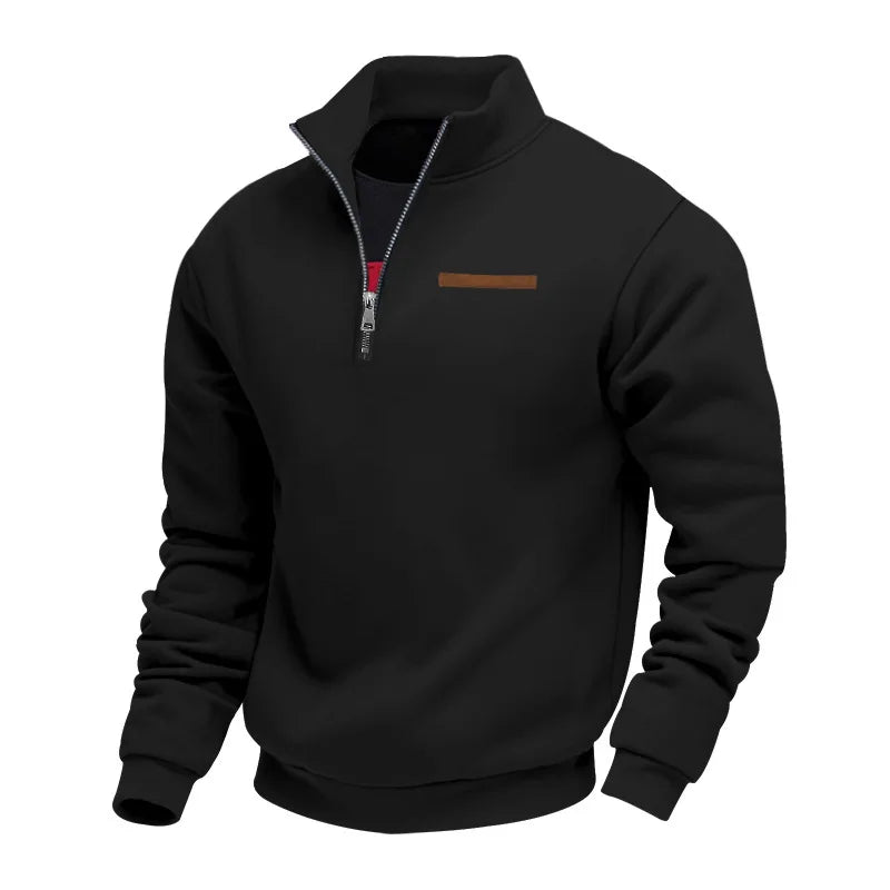 American autumn and winter heavy fleece long-sleeved men&