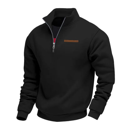 American autumn and winter heavy fleece long-sleeved men&