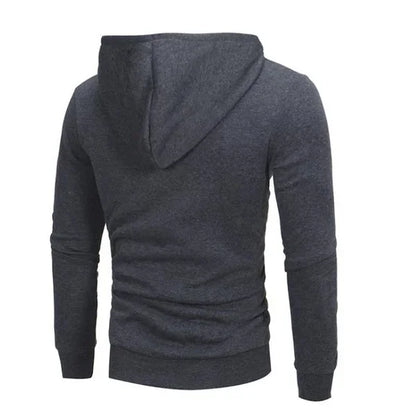 Mens Tracksuit Zipper Hoodies+Sweatpants 2-Piece Set Autumn Winter Male Daily Casual Sports Jackets Jogging Suit Tops Or Pants