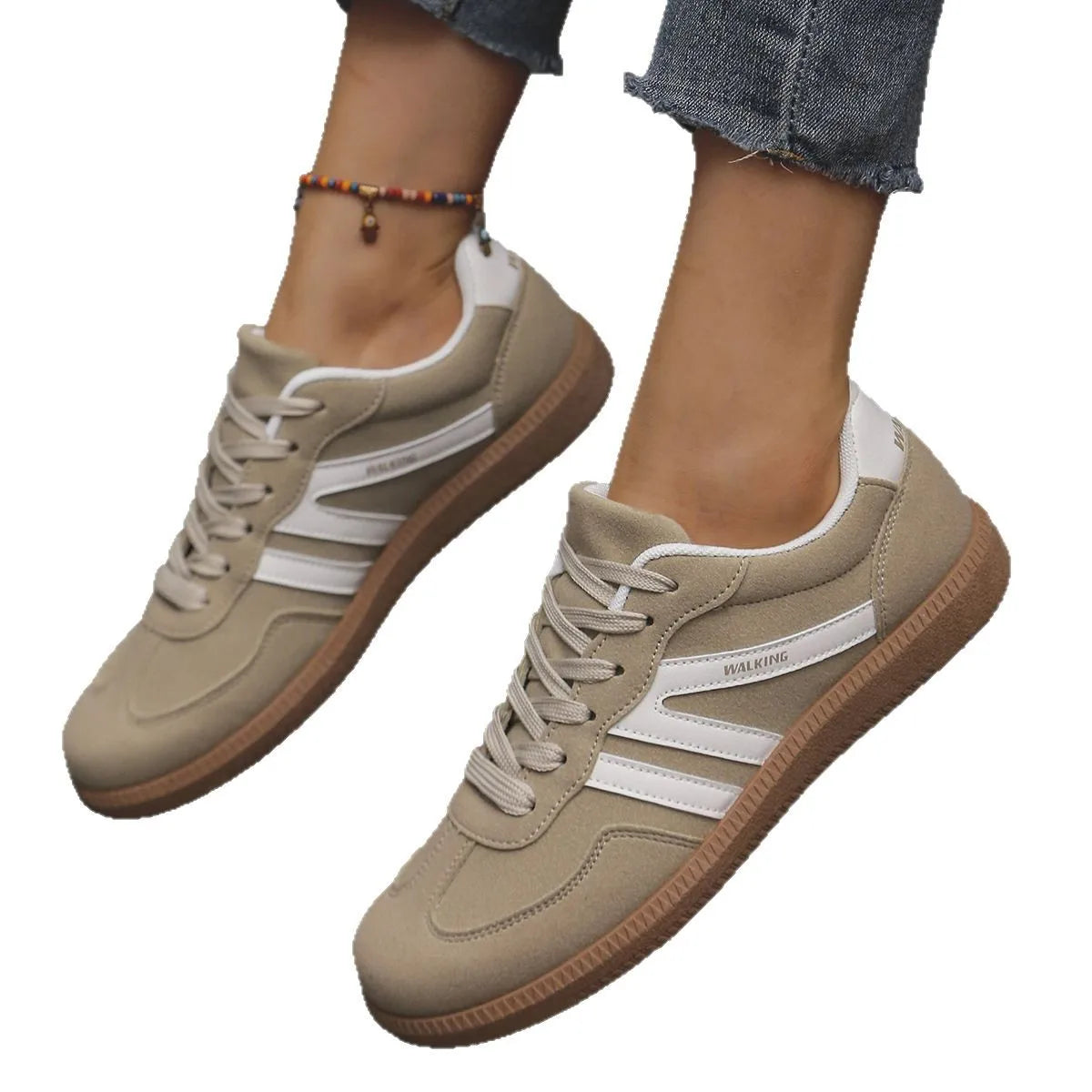 Women Sneakers 2025 Spring New Luxury Flat Loafers Comfortable Slip on Soft Female Sneakers Lightweight Outdoor Shoes for Women
