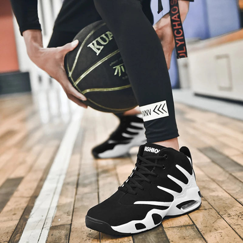 High Top Sneakers for Men Designer Multi Function Basketball Shoes Breathable Male Running Shoes Fashion Men Shoes High Quality