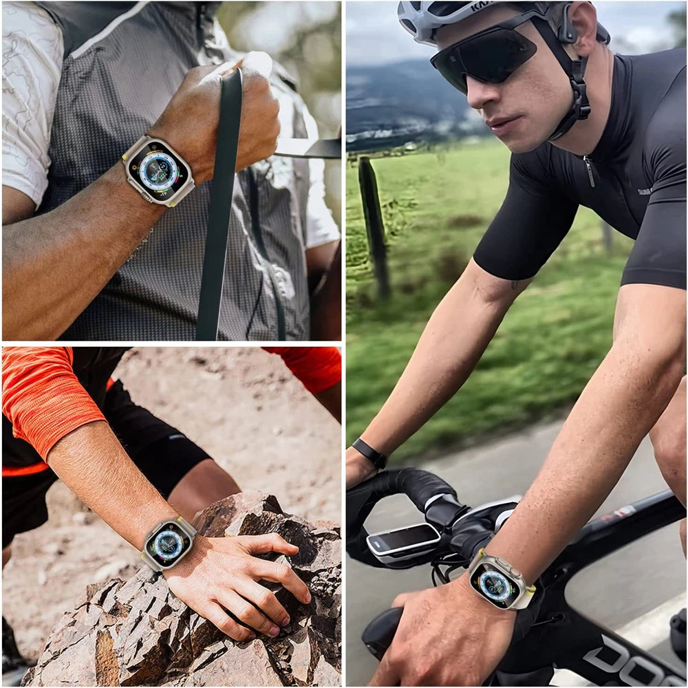 Tempered Glass for Apple Watch Ultra 49mm Screen Protector Anti-Scratch for Smartwatch Apple Watch 8 Pro 49mm HD Glass Protectiv