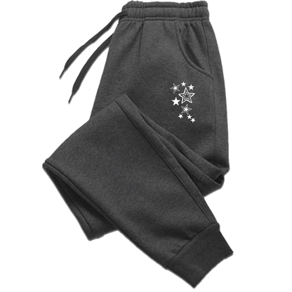 Clothes for Women Stars Print Pant Slacks Woman Clothing White Pants Women&
