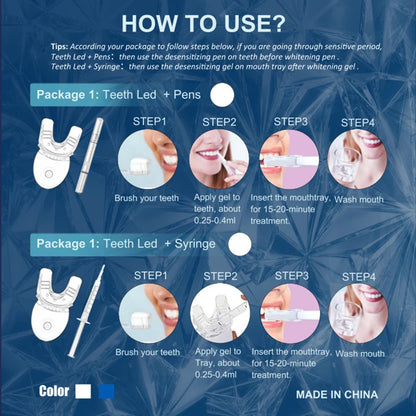 Teeth Light LED Blue Light Whitening Kit Teeth beauty Machine Utilizes Cold Light Technology Personal Dentals Treatments ﻿