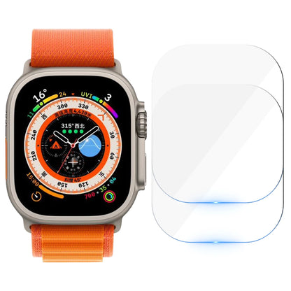 Tempered Glass for Apple Watch Ultra 49mm Screen Protector Anti-Scratch for Apple Watch Ultra 2 Smartwatch