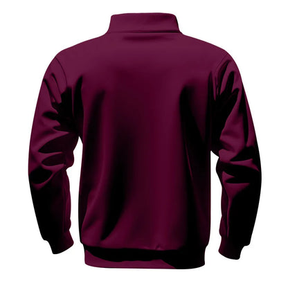 American autumn and winter heavy fleece long-sleeved men&