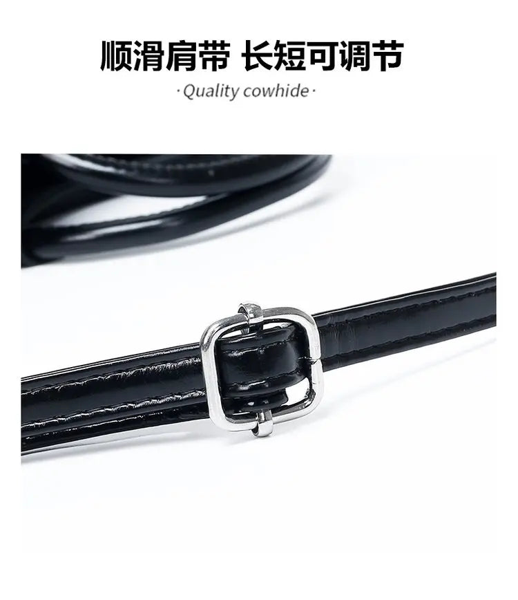 High End Fashionable Bag for Women Classic Elegant Luxury Leather Trendy Paris Designer Vintage Casual Simple Style