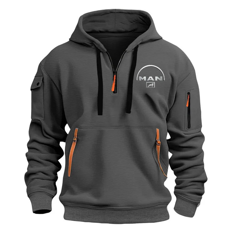 Half zipper Men&