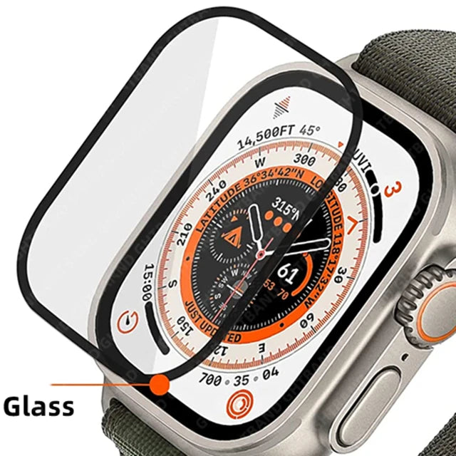 Tempered Glass for Apple Watch Ultra 49mm Screen Protector Anti-Scratch for Smartwatch Apple Watch 8 Pro 49mm HD Glass Protectiv