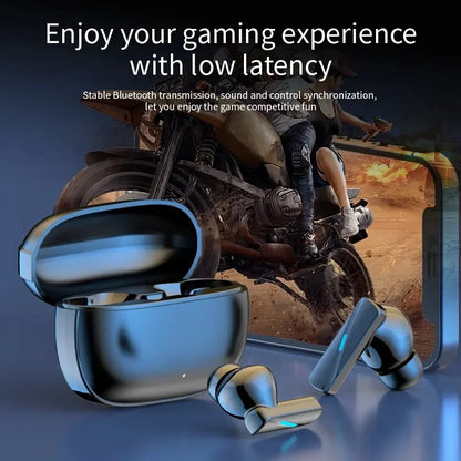 Earbuds True Wireless Earphone Noise Cancelling Update Bluetooth 5.3 Headset HD Music Headphone In-Ear Handsfree With Mic