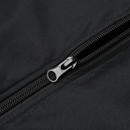 2024 Spring and Autumn New Baseball Collar Short Loose Solid Color Jacket Men&