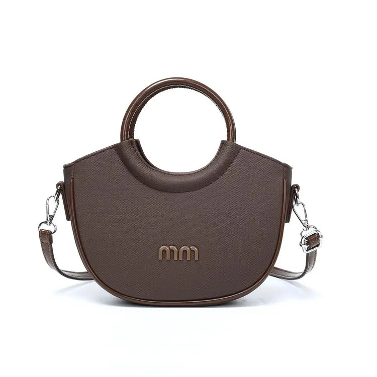 High End Fashionable Bag for Women Classic Elegant Luxury Leather Trendy Paris Designer Vintage Casual Simple Style