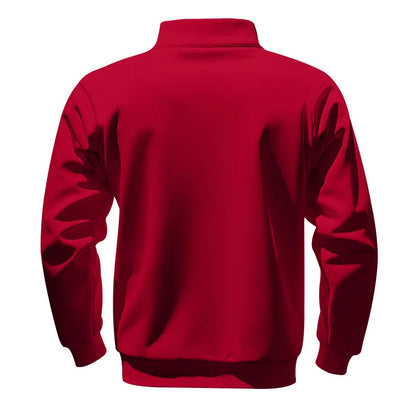 American autumn and winter heavy fleece long-sleeved men&
