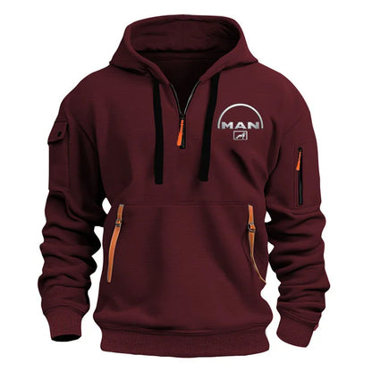 Half zipper Men&
