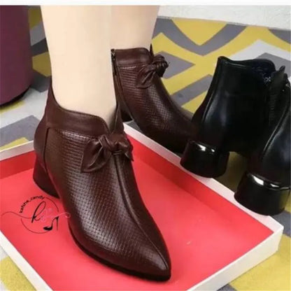 Women Barefoot Shoes Short Boots Ankle 2022 Spring New Female Casual Thick Soled Shoes Genuine Leather Designer Pumps Shoes