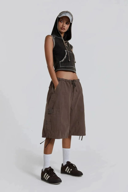 Short work pants, casual knee-length shorts, loose straight tube, relaxed wide-leg, and distressed shorts.