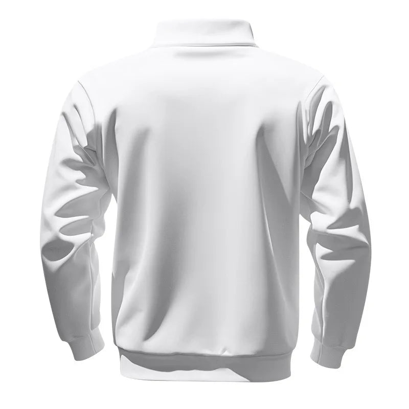 American autumn and winter heavy fleece long-sleeved men&