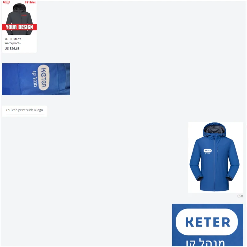 Customized Printed Men&