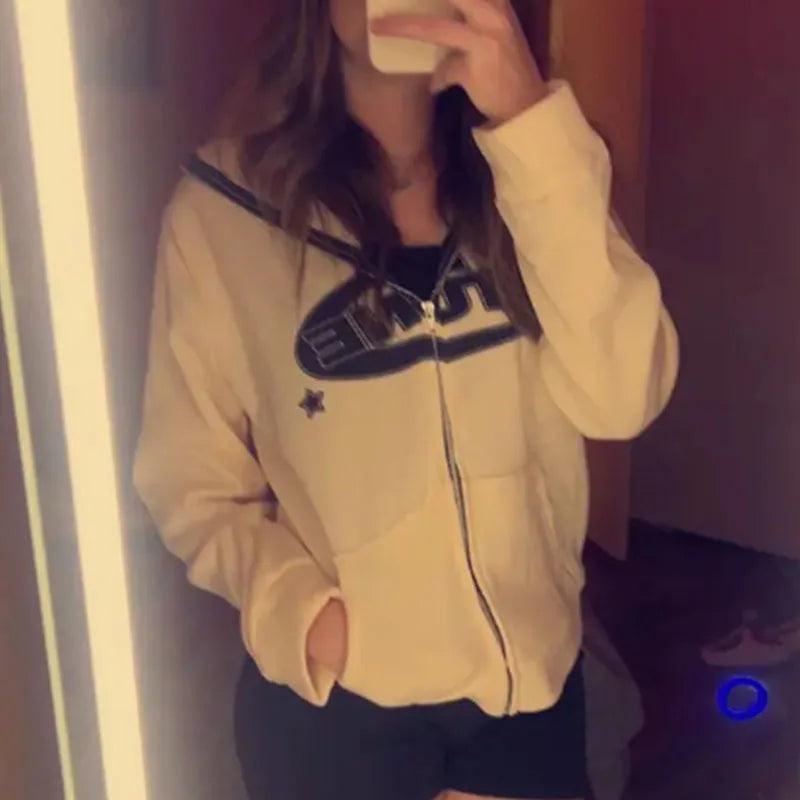 Europe and America dark sweatshirt men&