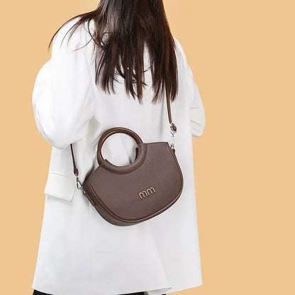 High End Fashionable Bag for Women Classic Elegant Luxury Leather Trendy Paris Designer Vintage Casual Simple Style