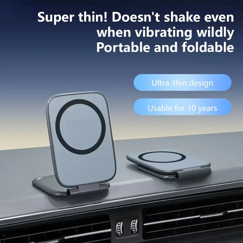 Magnetic Phone Holder for Car Mount with Dual Side Strong Magnets Ultrathin Adjustable Cell Phone Holder Accessories For Phone