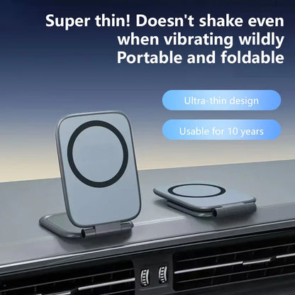 Magnetic Phone Holder for Car Mount with Dual Side Strong Magnets Ultrathin Adjustable Cell Phone Holder Accessories For Phone