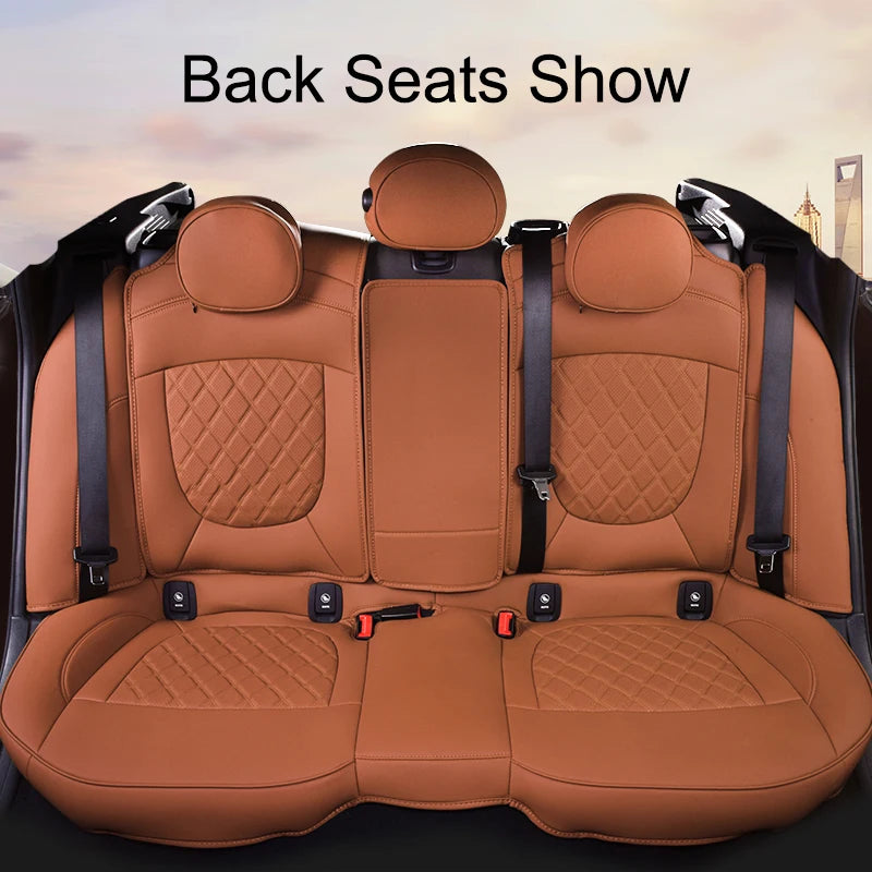Car Accessories for MINI Cooper R50 R53 HATCHBACK R55 Clubman R56 R57 CABRIO R60 Countryman Custom  Seat Covers Leather Pad