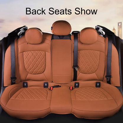 Car Accessories for MINI Cooper R50 R53 HATCHBACK R55 Clubman R56 R57 CABRIO R60 Countryman Custom  Seat Covers Leather Pad