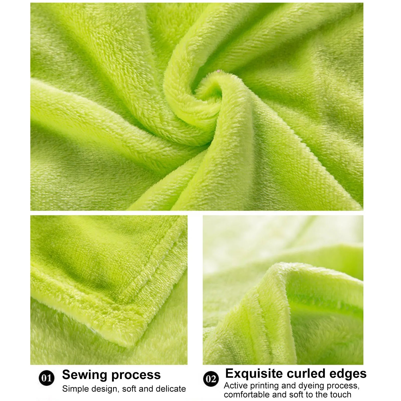 Fleece Blankets Single Twin Blanket For Bed, Full Size Fleece Throw Blanket, Warm Blanket For Winter, Shoulder Knee Cozy Blanket