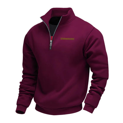 American autumn and winter heavy fleece long-sleeved men&