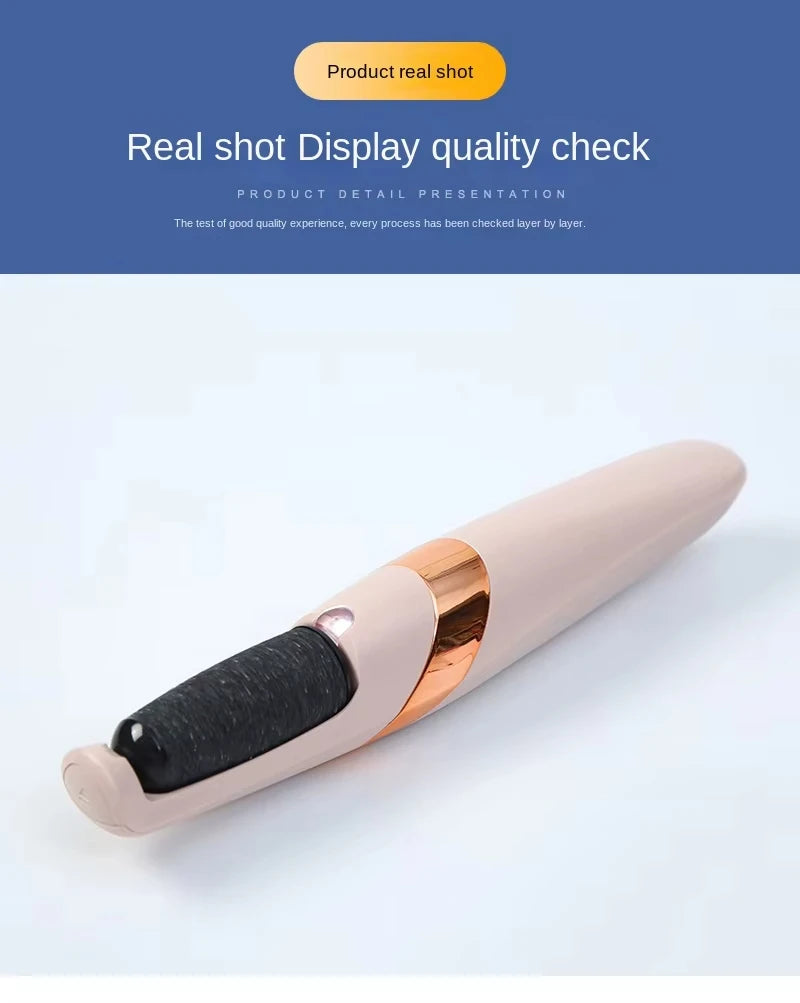 Electric callus removal foot care tools - dry and wet foot files for removing dead skin, charging foot pedicure tools