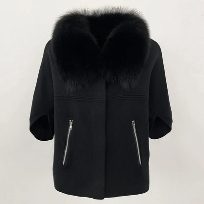 Knitwear Woman Clothes for Women Autumn European Fashion Knitted Sweater Real Fur Coat Natural Fox Fur Jacket Spring Cardigan