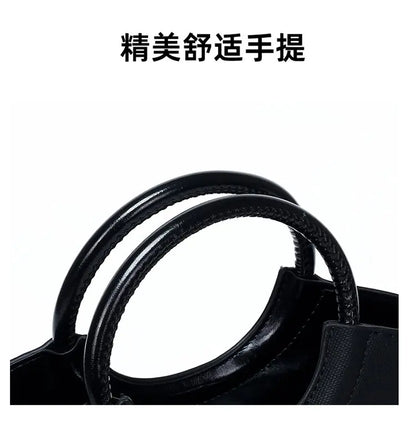 High End Fashionable Bag for Women Classic Elegant Luxury Leather Trendy Paris Designer Vintage Casual Simple Style