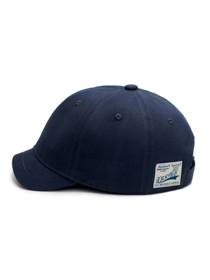 Men Women Short Edge Baseball Caps Casual Outdoor Cycling Caps Nylon Fastening Strap Adjustable Street Retro Embroidered Dad Hat