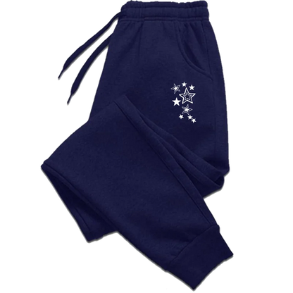 Clothes for Women Stars Print Pant Slacks Woman Clothing White Pants Women&
