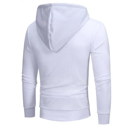 Mens Tracksuit Zipper Hoodies+Sweatpants 2-Piece Set Autumn Winter Male Daily Casual Sports Jackets Jogging Suit Tops Or Pants