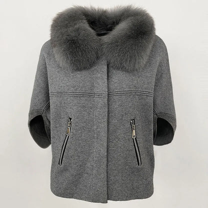 Knitwear Woman Clothes for Women Autumn European Fashion Knitted Sweater Real Fur Coat Natural Fox Fur Jacket Spring Cardigan