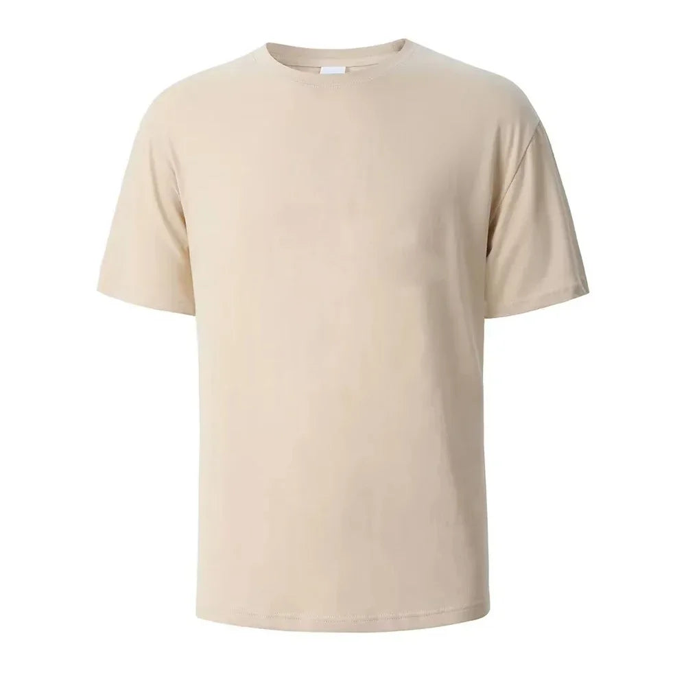 Pure White 260g Heavy T-shirt Men&