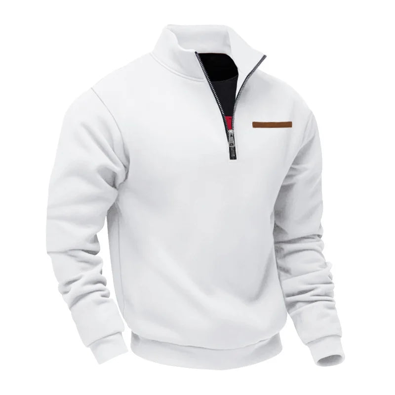 American autumn and winter heavy fleece long-sleeved men&