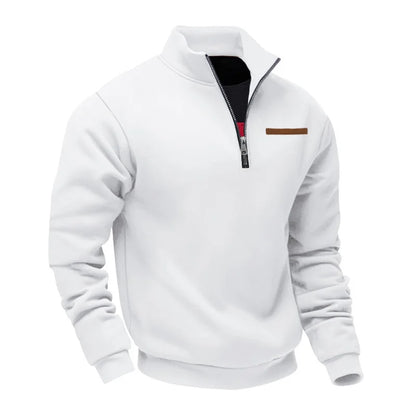 American autumn and winter heavy fleece long-sleeved men&