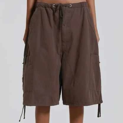Short work pants, casual knee-length shorts, loose straight tube, relaxed wide-leg, and distressed shorts.