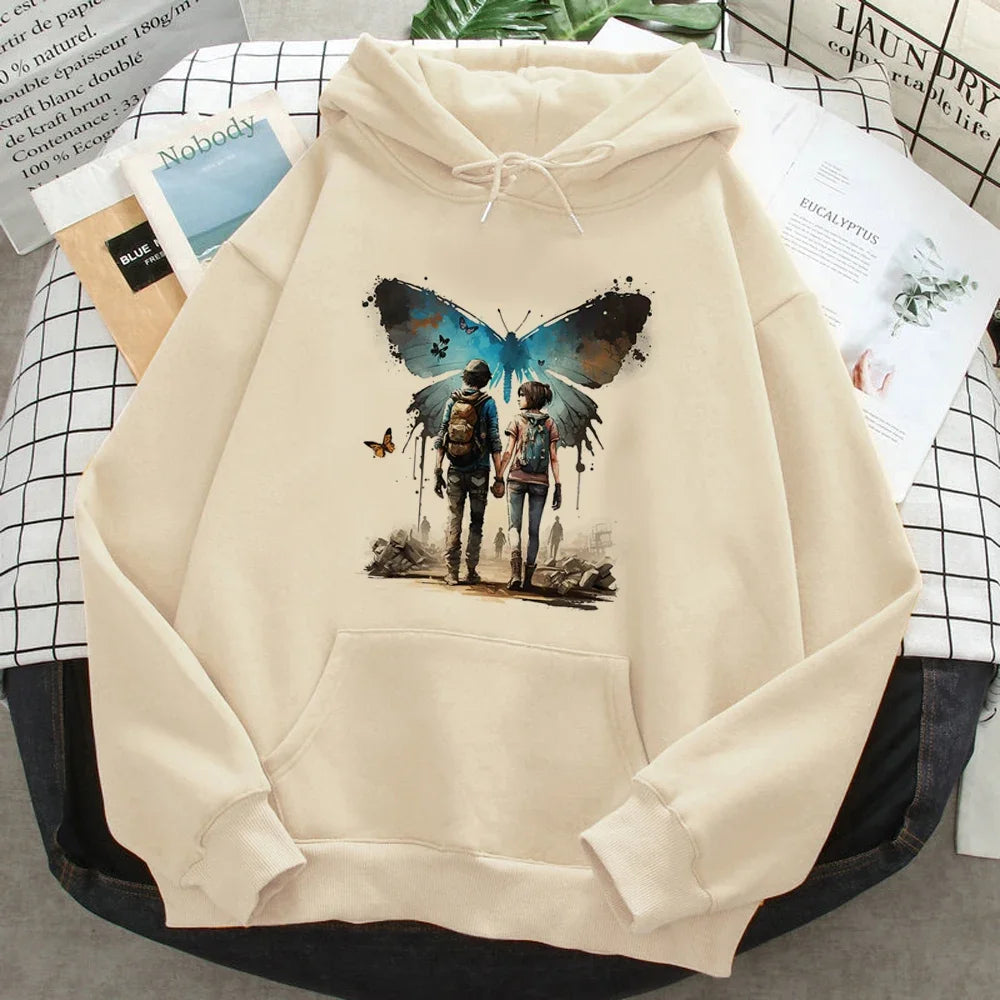Life Is Strange Hoodies Women Kawaii Japanese Fleece Sweatshirts Pulls Female Streetwear Pulls