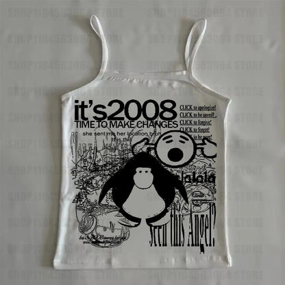 Gothic Clothes Women Tops Cute Tops With Suspenders Woman Clothing Crop Top Women Aesthetic Aesthetic Women&