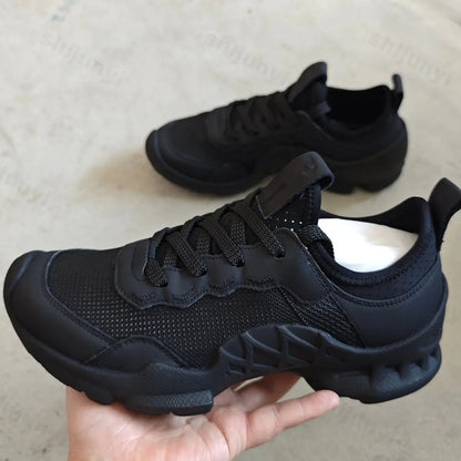 Men Sneakers 2026 Summer Autumn New Mesh Breathable Outdoor Casual Sports Shoes Lightweight Comfortable Lace Up Vulcanized Shoes