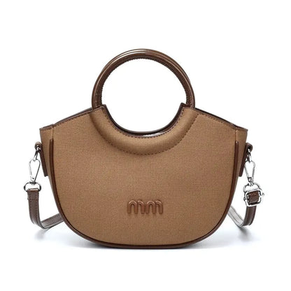 High End Fashionable Bag for Women Classic Elegant Luxury Leather Trendy Paris Designer Vintage Casual Simple Style