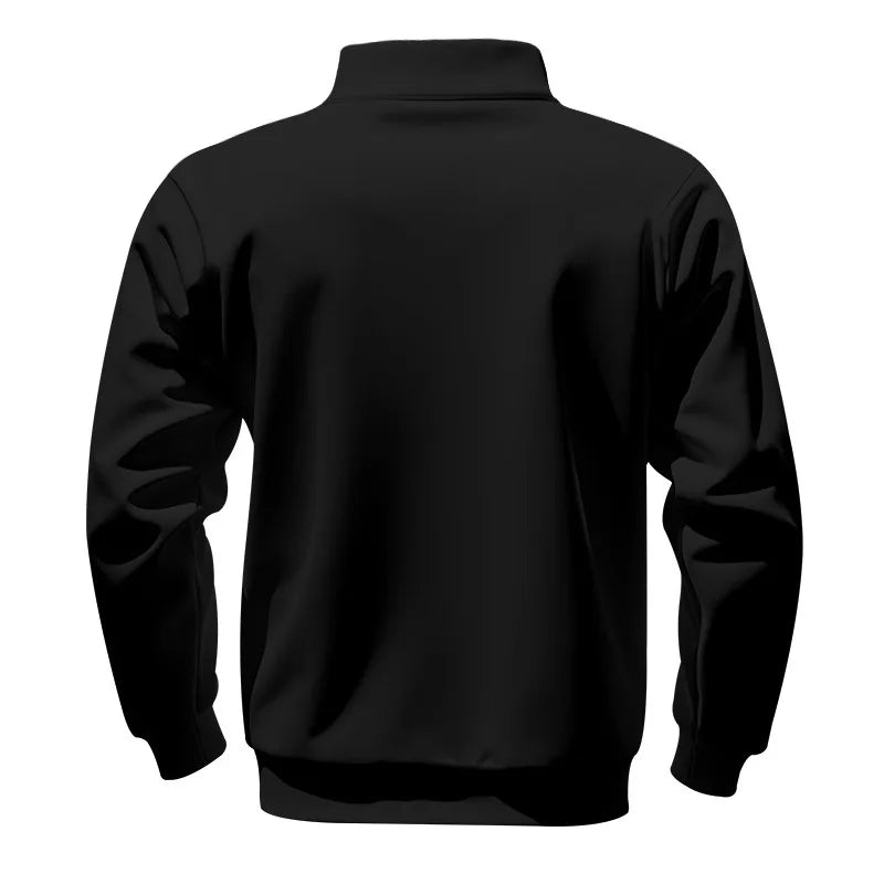American autumn and winter heavy fleece long-sleeved men&