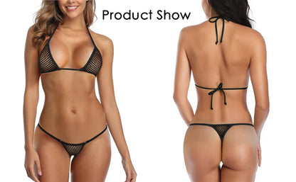 SHERRYLO Camouflage Micro Bikini Extreme Mini G-String Bikinis For Women Exotic Thong Swimsuit Female Two Piece Bathing Suit
