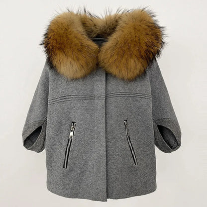 Knitwear Woman Clothes for Women Autumn European Fashion Knitted Sweater Real Fur Coat Natural Fox Fur Jacket Spring Cardigan