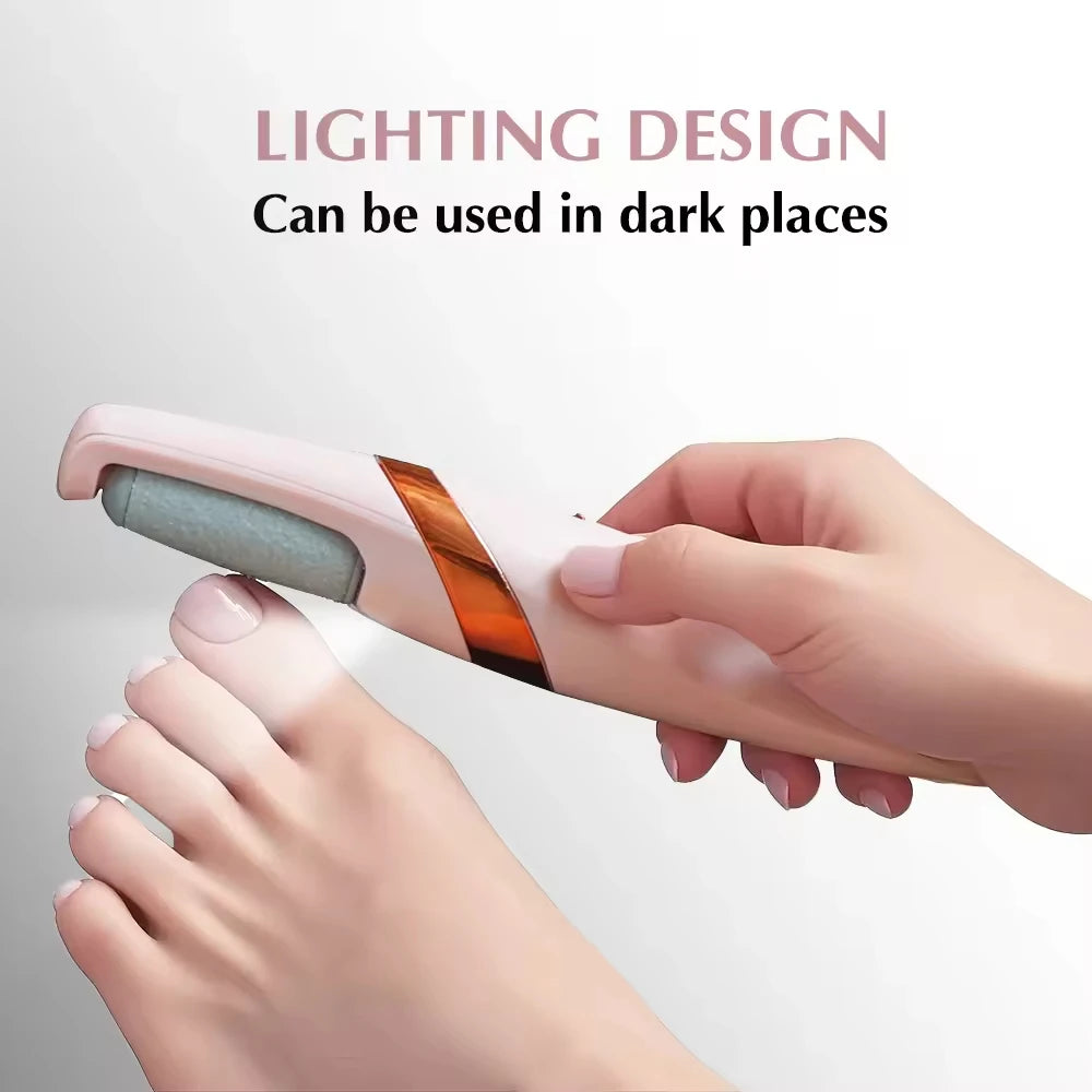 Electric callus removal foot care tools - dry and wet foot files for removing dead skin, charging foot pedicure tools