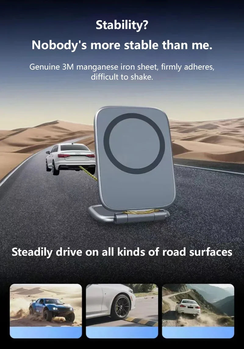 Magnetic Phone Holder for Car Mount with Dual Side Strong Magnets Ultrathin Adjustable Cell Phone Holder Accessories For Phone